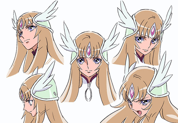 Saint Seiya Ômega: as garotas de Cavaleiros do Zodíaco