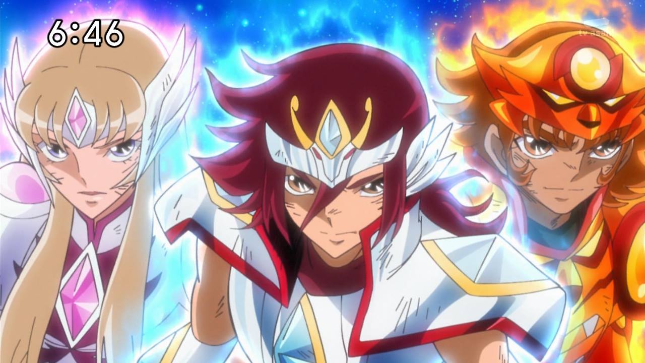 Saint Seiya Omega: Imagens da luta entre Ikki de Fênix e Aegaeon! - Diego  Maryo