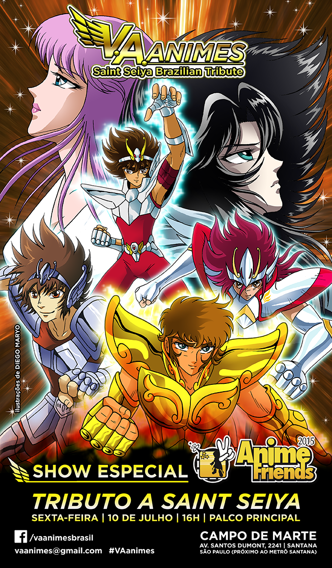 O retorno dos animes: Digimon, Saint Seiya, DBZ em 2015