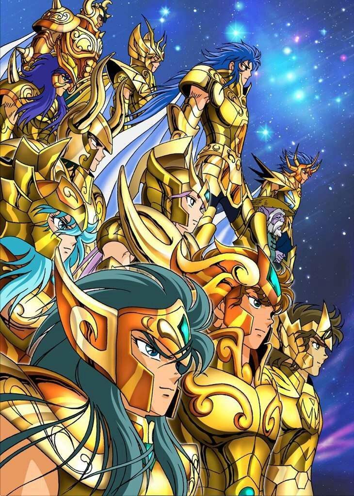 Os Cavaleiros de Ouro da Saga Ômega! Saint Seiya 