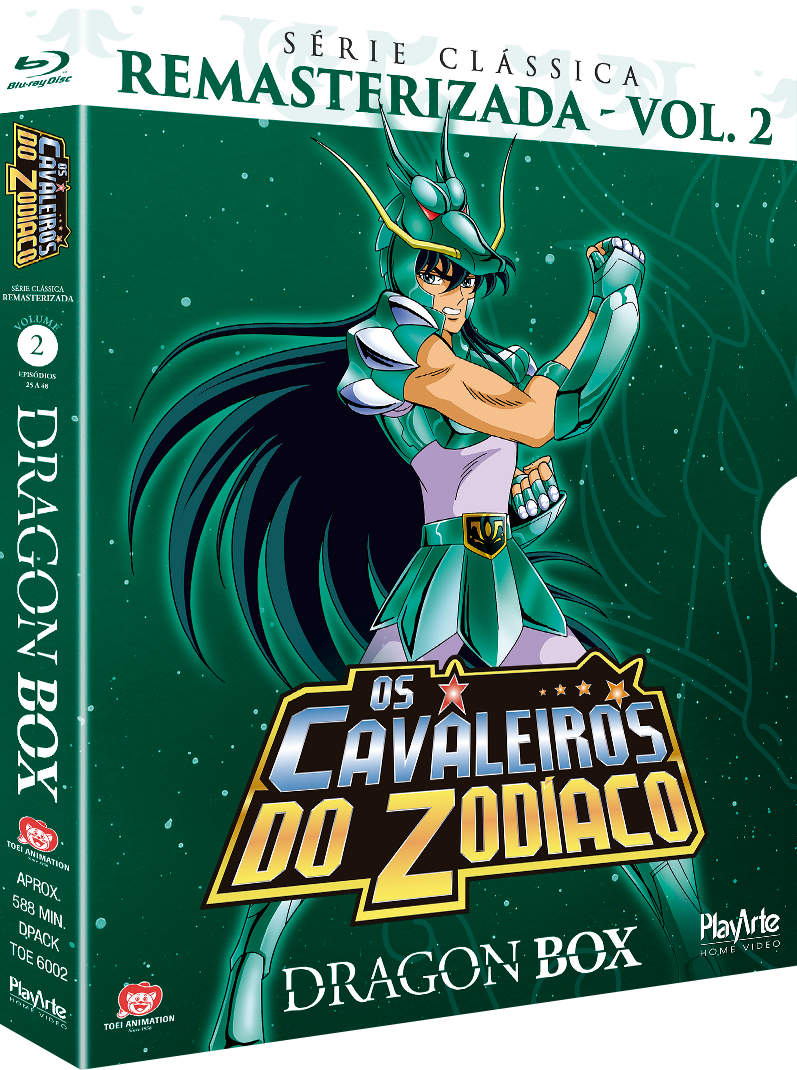 Os Cavaleiros Do Zodíaco - Ômega – 2ª Temporada - Volume 1 - [Blu-ray]