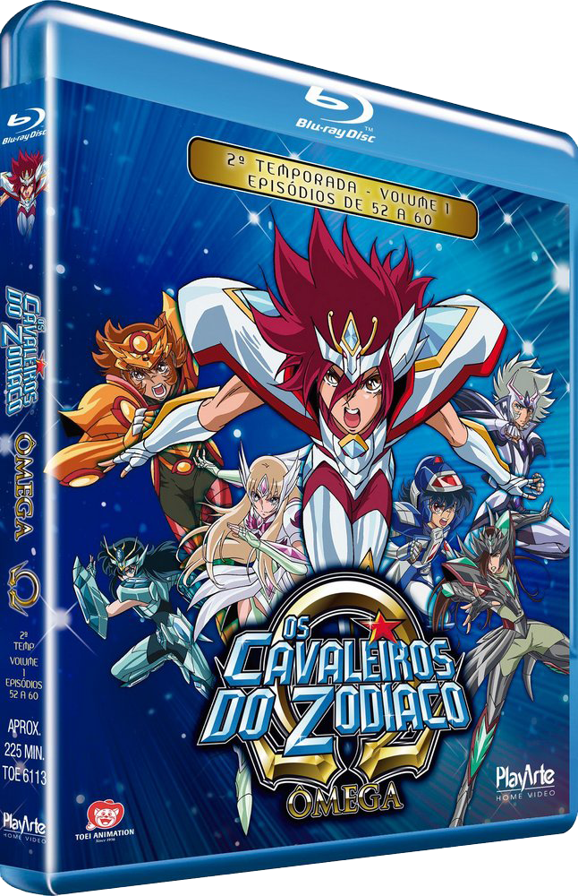 Dvd Cavaleiros Do Zodíaco Ômega Saint Seiya Omega Dublado