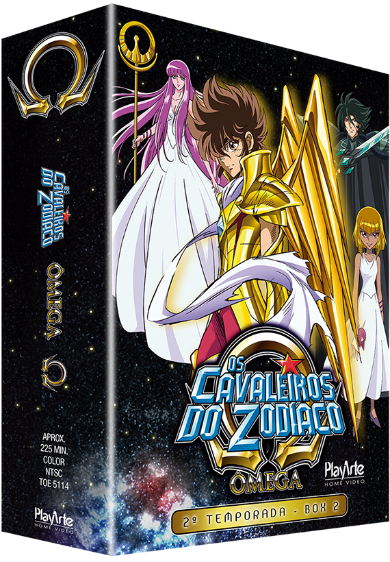 Os cavaleiros do zodiaco omega segunda temporada vol 1 ep 52 A 60 blu ray  em Promoção na Americanas