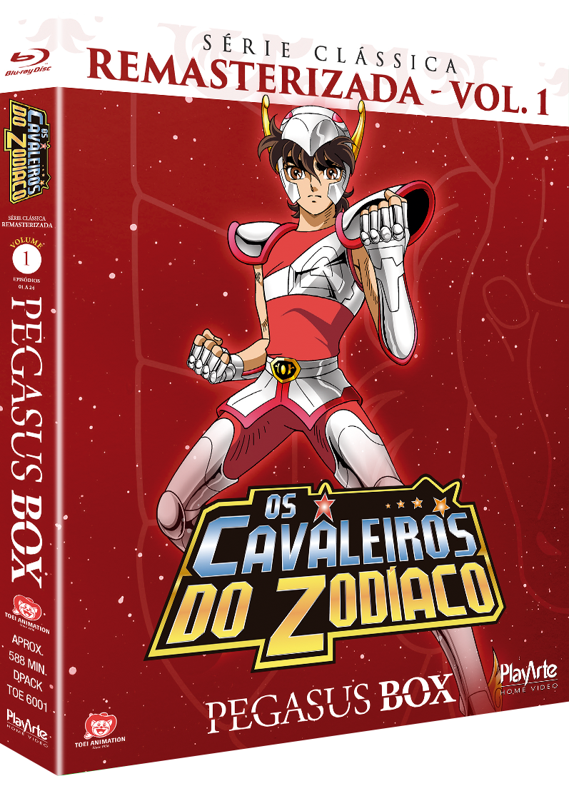 Blu-Ray - Os Cavaleiros Do Zodíaco - Ômega - Vol.3 - Ep. 28 a 39 - playarte  - Revista HQ - Magazine Luiza