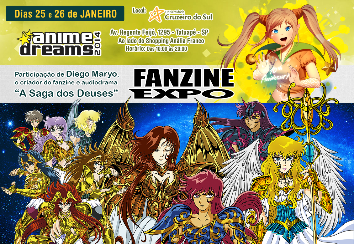 Cruzeiro Anime Fest - 16 DE JULHO NO DISTRITO ANHEMBI São Paulo O