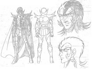 Settei Dreams — Color design from Saint Seiya Omega.