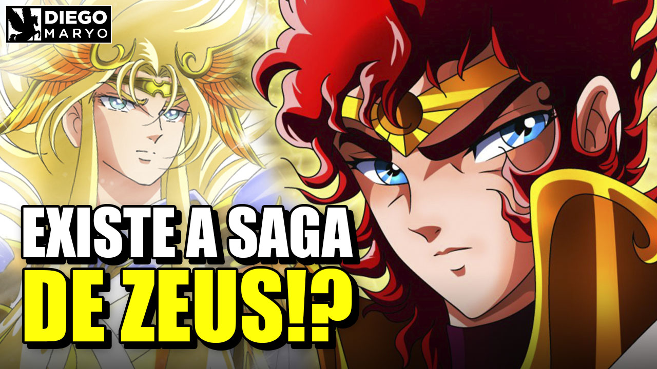 A SAGA DE ZEUS! BATALHA no OLIMPO! Saint Seiya Os Cavaleiros do Zodíaco -  Diego Maryo